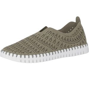 Ilse Jacobsen sage tulip leather slip on shoes